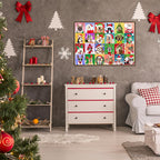 1008PCS Rompecabezas de Navidad Calendario de Adviento - Regalo de Navidad