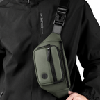 Bolsa de Cintura para Hombre | Resistente al Agua | Diseño Multifuncional