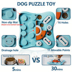 PUZZLE BRAINFETCH – Comedero Interactivo de IQ para Perros