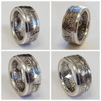 Anillo de Moneda de Dólar de Plata Morgan