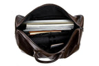 Duffel de piel para hombres