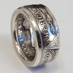 Anillo de Moneda de Dólar de Plata Morgan