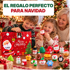 Calendario de Adviento Squishy de Navidad – 24 juguetes squishy misteriosos (3+ años)