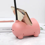 Lámpara Táctil LED BunnyGlow Kreative con Soporte para Lápices | Función de Carga USB | Lámpara de Escritorio | Decoración para Habitaciones Infantiles