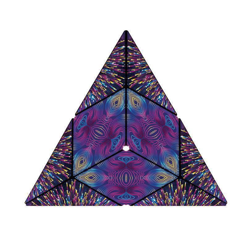 Cubo Magnético Transformable | Juguete de Puzzle Transformable | Multicolor