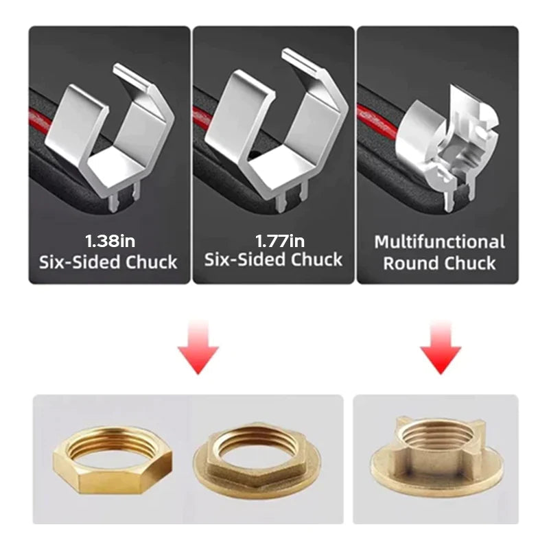 Llave multifuncional para baño