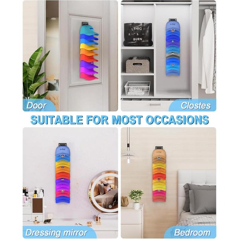 Organizador de Sombreros Montado en la Pared