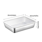 Contenedor de Almacenamiento de Alimentos de Acero Inoxidable