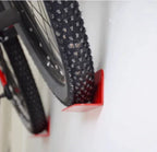 Soporte de Pared para Bicicletas de Acero con Almacenamiento Horizontal que Ahorra Espacio