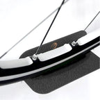 Soporte de Pared para Bicicletas de Acero con Almacenamiento Horizontal que Ahorra Espacio