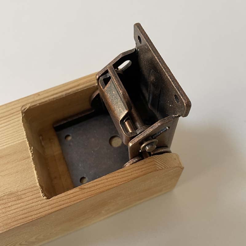 Bisagra plegable autolock de 90 grados, protección contra la corrosión, conector invisible