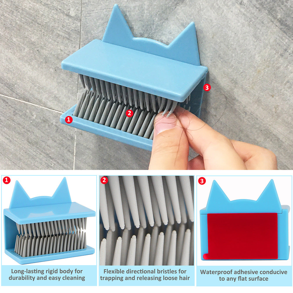 Recolector de cabello para la pared de la ducha