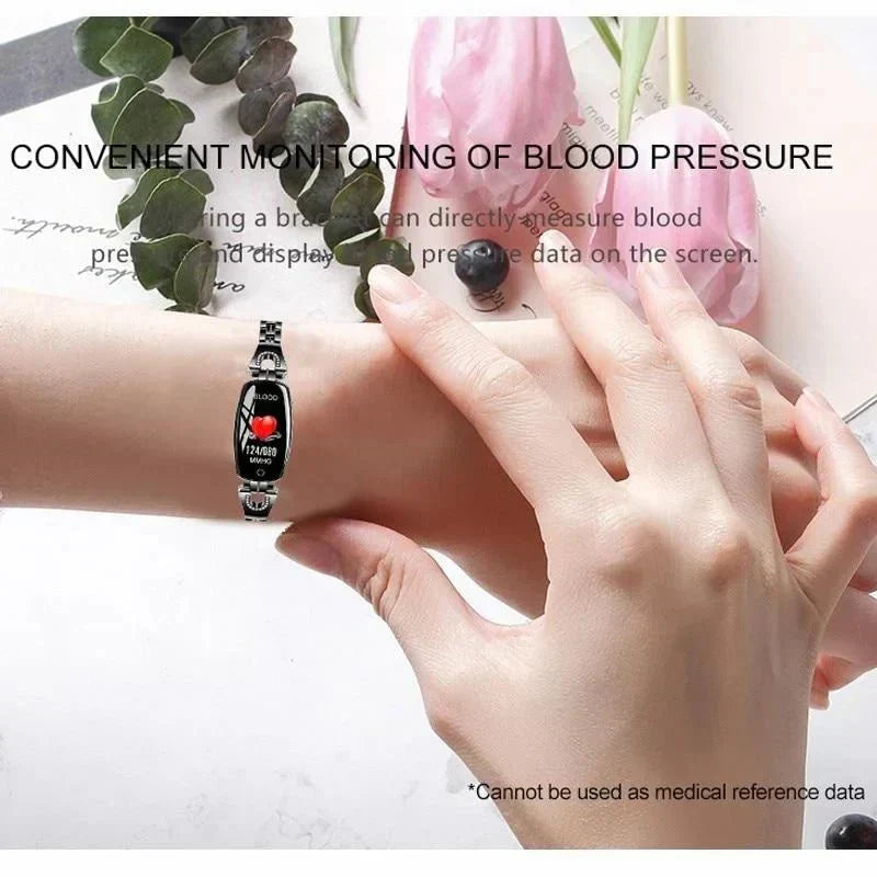 FitStyle Pulsera de Fitness Impermeable para Mujeres (IP67)