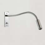 Aplique de Pared Minimalista - Focos de Lectura Ajustables en Metal Dorado/Plateado