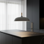 Lámpara Colgante Haft - Iluminación de Cocina Escandinava con Madera y Hierro