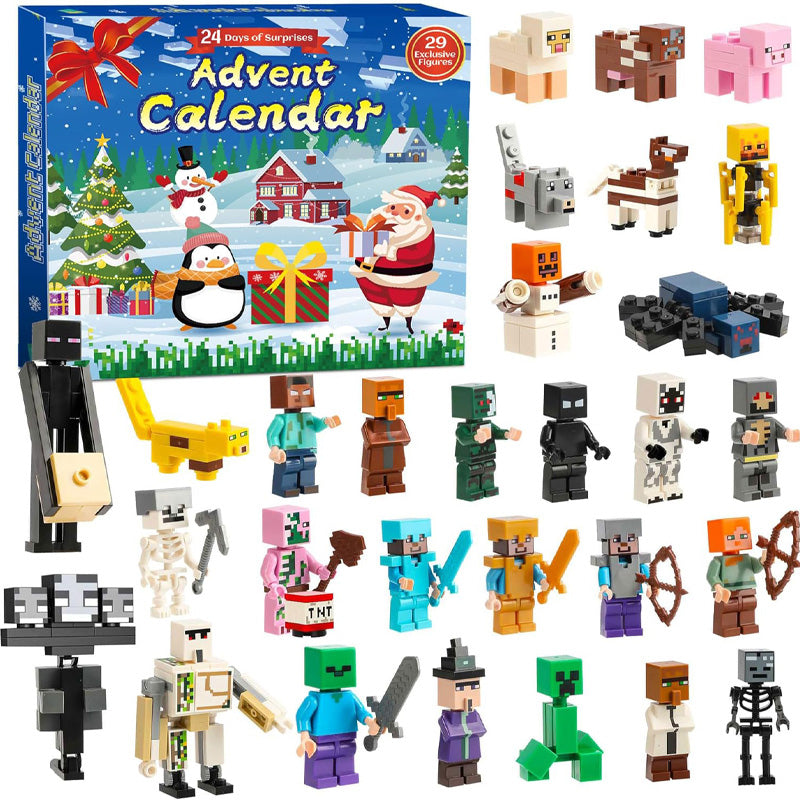 Calendario de Adviento de Navidad 2026 Incluyendo 29 Personajes