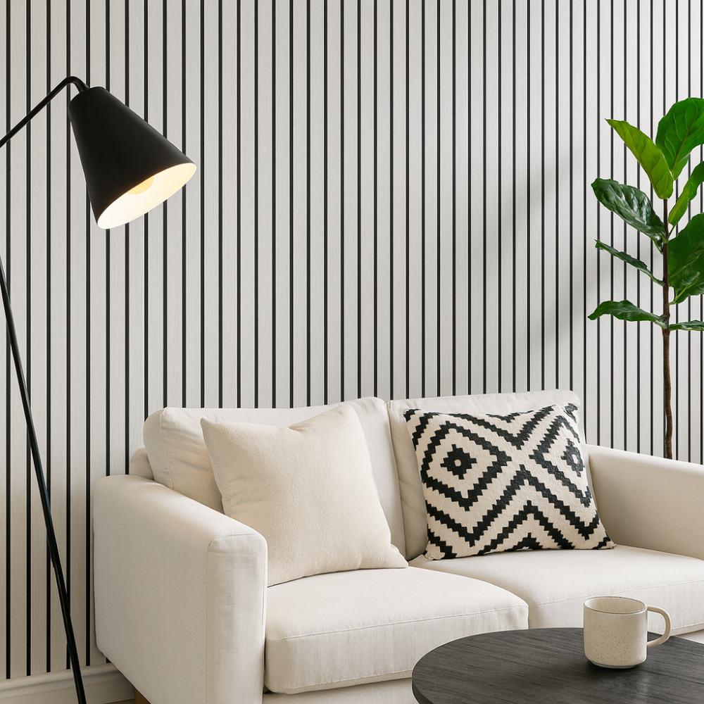 Panel de Pared Autoadhesivo Impermeable Diseño Madera