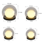 Lunovia | Lámpara esférica LED solar