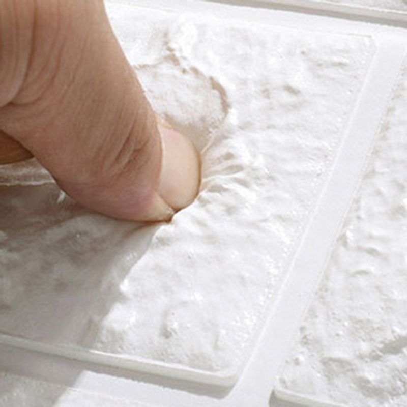 Panel de Pared de Ladrillo Sintético 3D, Espuma Autoadhesiva para Sala de Estar, Impermeable para Pared y Techo