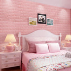 Panel de Pared de Ladrillo Sintético 3D, Espuma Autoadhesiva para Sala de Estar, Impermeable para Pared y Techo