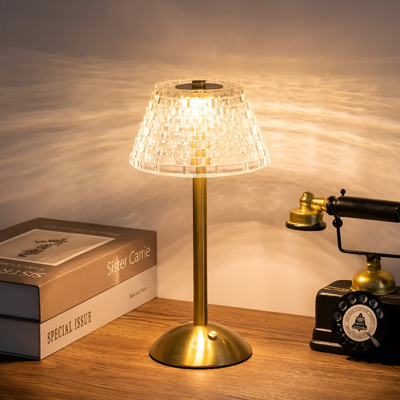 Lámpara de escritorio vintage inalámbrica - Iluminación de estilo sin cables
