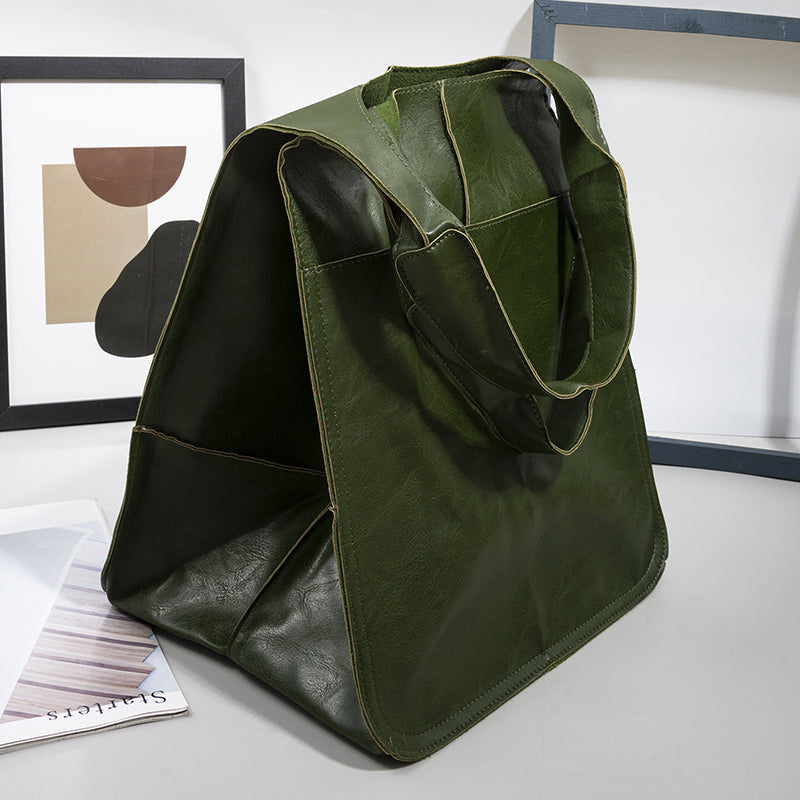 Bolsas de Fin de Semana de Cuero Sobredimensionadas