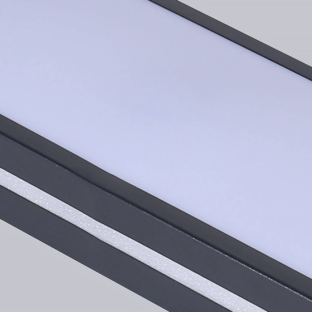 Lámpara de techo LED nórdica – alargada, regulable y moderna