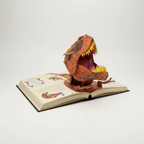 Libro Pop-up 3D de Dinosaurios