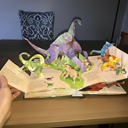 Libro Pop-up 3D de Dinosaurios