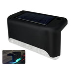 Luces Solares de Escalera Impermeables para Exterior (4 PCS)