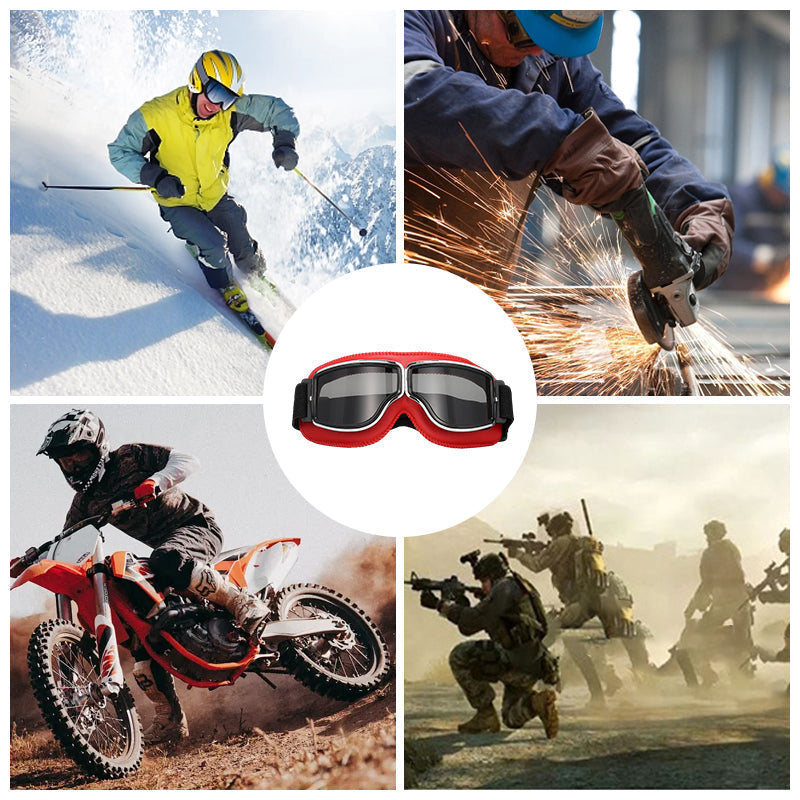 Gafas de moto antiguas