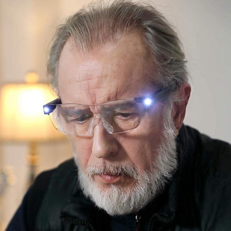 Gafas con Luz LED Lupa