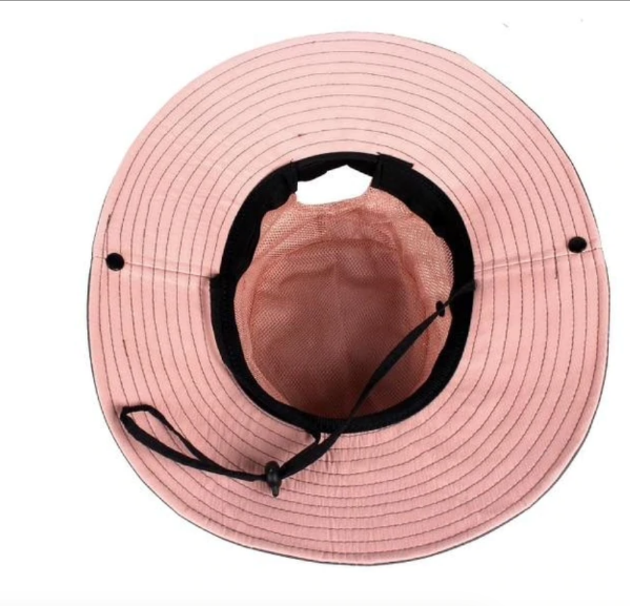 Sombrero de sol plegable con protección UV