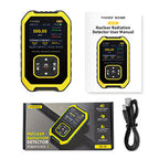 Contador Geiger detector de radiación nuclear