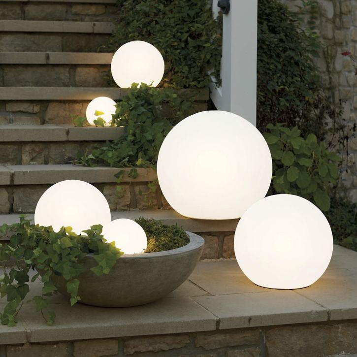 SphereBright™ - Lámpara de Jardín Esférica