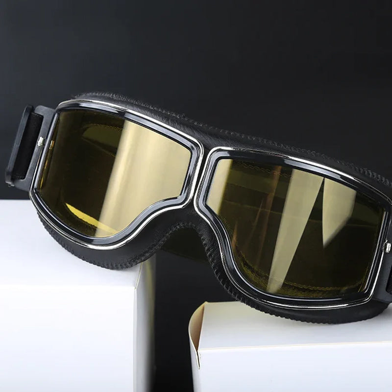 Gafas de motocicleta vintage