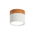 Lumora | Lámparas de techo LED con acabado de madera