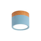 Lumora | Lámparas de techo LED con acabado de madera