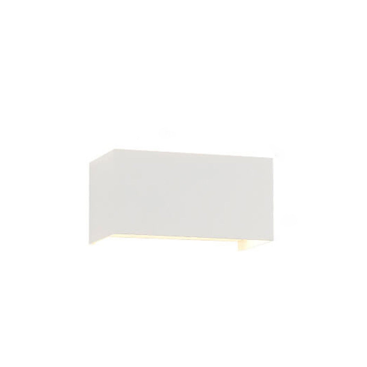 Lámpara de pared LED rectangular moderna e impermeable para uso exterior con iluminación hacia arriba y hacia abajo