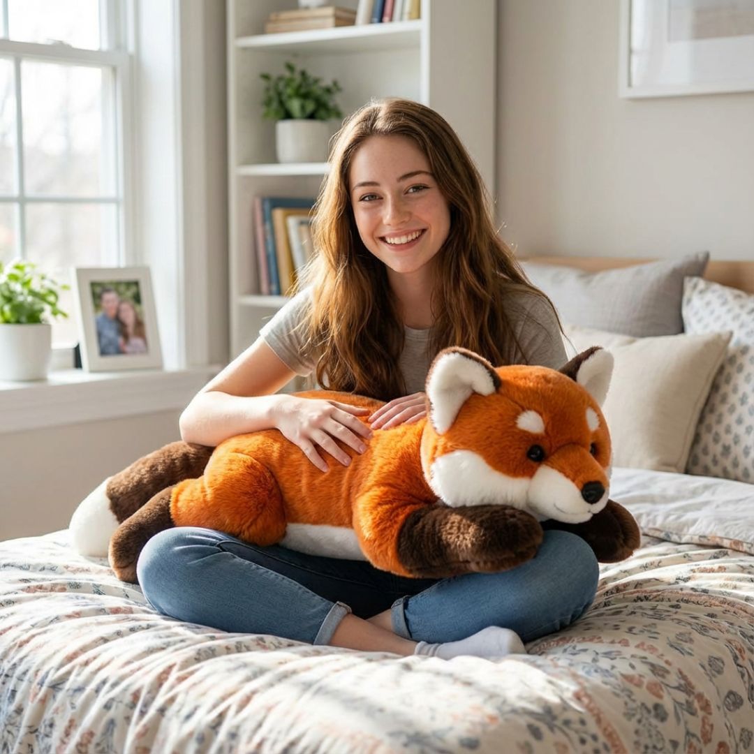 Peluche de Animales Suave con Forma Alargada para Comodidad y Relajación