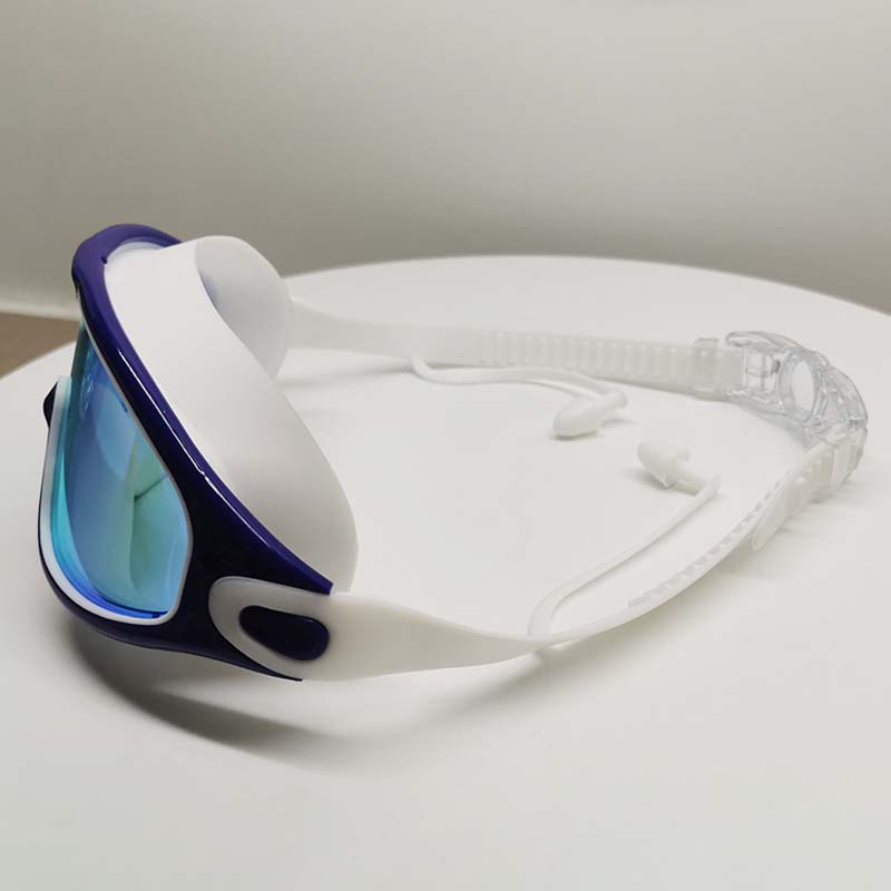 Gafas de natación antiempañantes de visión amplia