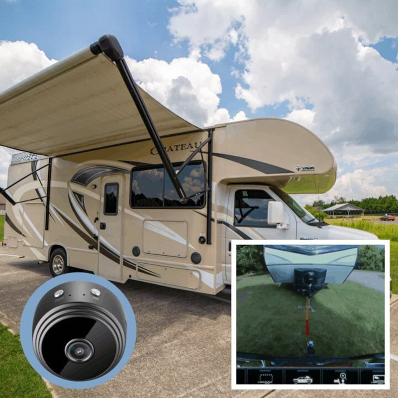 Cámara Mini WiFi Magnética 1080p - Cámara de Reversa para Autocaravanas