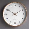NordicTick - Reloj de pared de madera elegante para interiores modernos