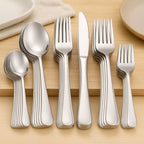 ChefEase – Juego de Cubiertos de 30 Piezas para Cocina y Servicio