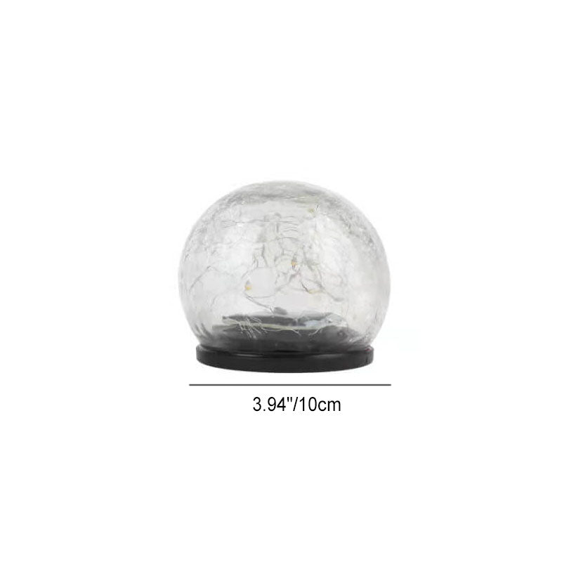 Luz de Paisaje Exterior LED Solar Moderna Minimalista de Vidrio
