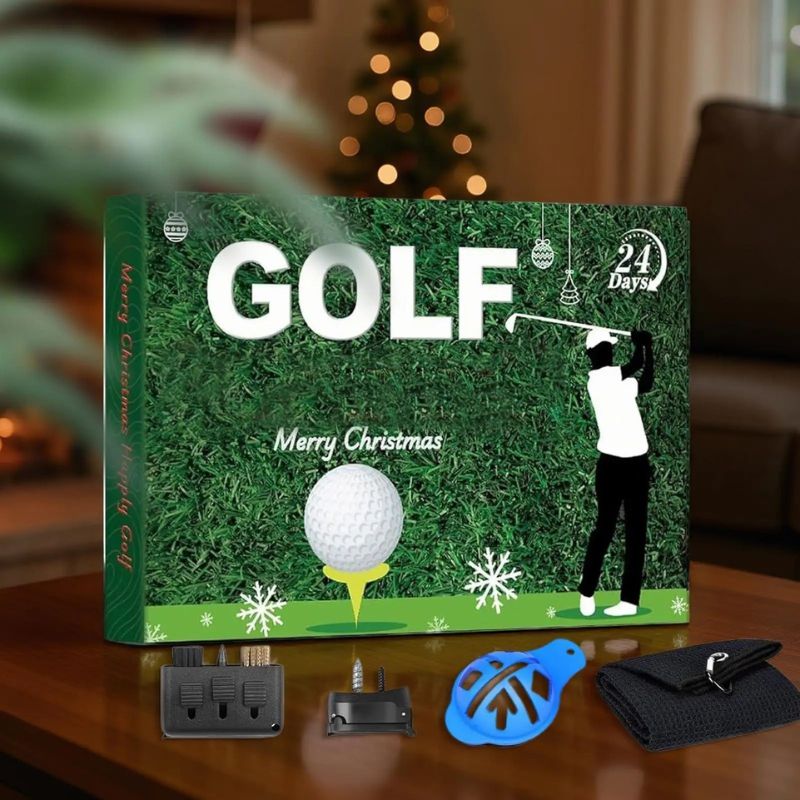 GolfTide - Set de Regalo de Calendario de Adviento de Golf