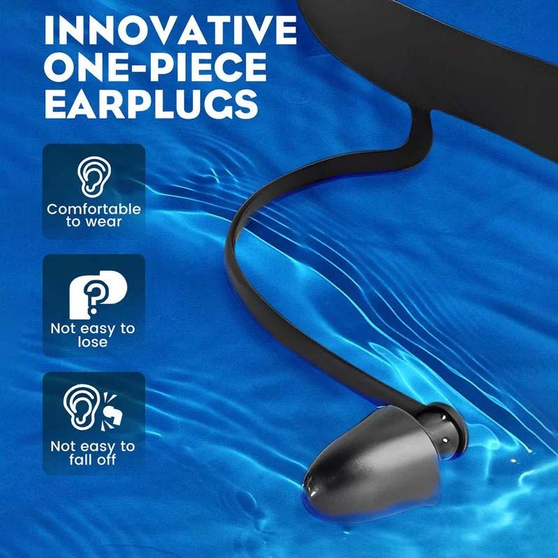 Gafas de natación antiempañantes de visión amplia