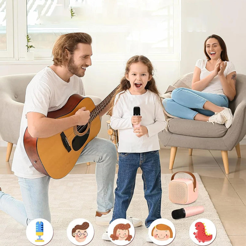 SingStar - Mini Sistema de Karaoke con Micrófonos Inalámbricos