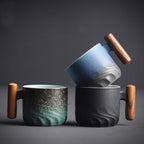 MugMuse - Taza de Café con Asa y Diseño Creativo