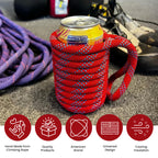 Funda para Lata de Cerveza de Cuerda de Escalada Reciclada